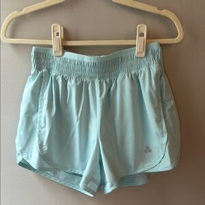 Women's Light Blue Athletic Shorts